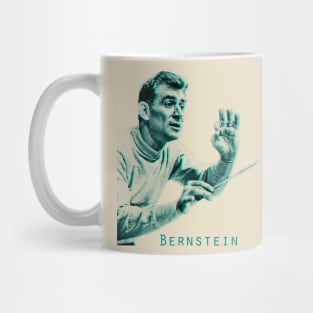 Leonard Bernstein retro Mug